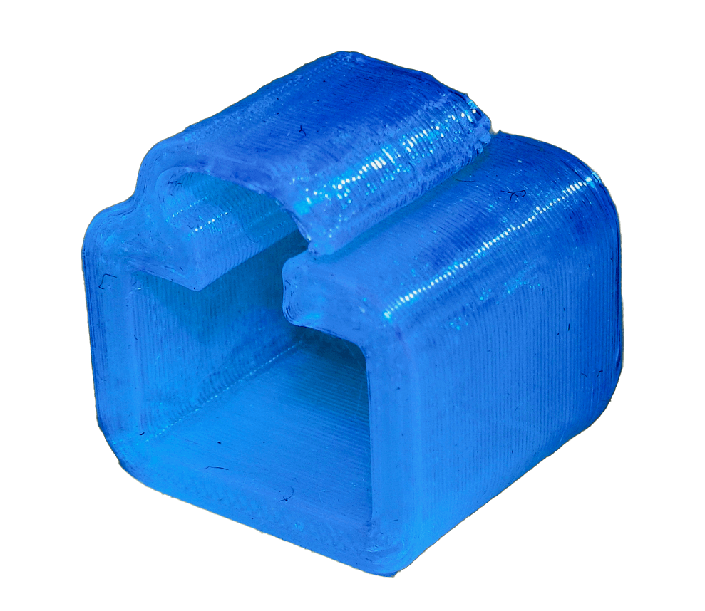 半透明のおしゃれなブルーでおしゃれ度アップ